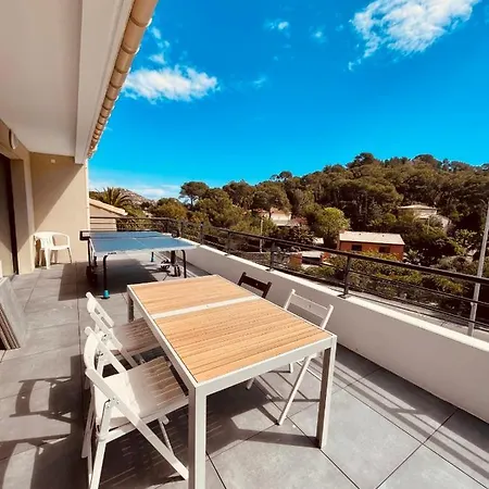 Magnifique Duplex Contemporain Climatise Jacuzzi Ref Duplex Vill'attilio Dom wakacyjny *